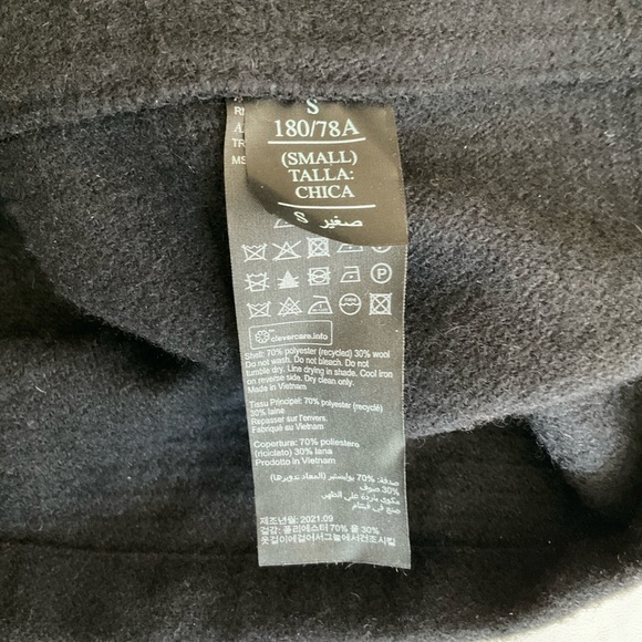 All Saints Kitara Relaxed Fit Jacket in Black  Size Small - Picture 13 of 14